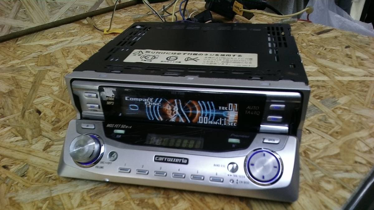 DEH-P088 Pioneer Carrozzeria 1DIN CD DSP - カロッツェリア Rare WMA
