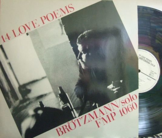 ３枚で送料無料【独FMP】Peter Brotzmann/Solo - 14 Love Poems