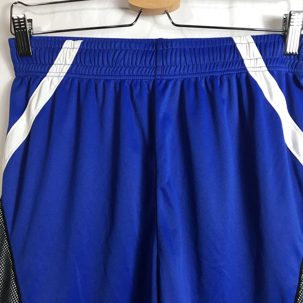 アシックス asics 青 ブルー 白 ホワイト バスケ トレーニング用 