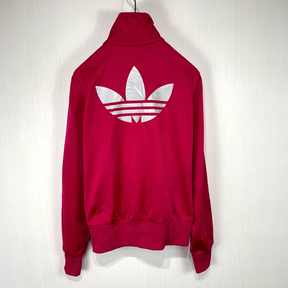 Adidas トラック ジャケット 38サイズ ピンク シルバー アディダス ジャージ トップス トレフォイル 3本ライン レディース トップス 売買されたオークション情報 Yahooの商品情報をアーカイブ公開 オークファン Aucfan Com