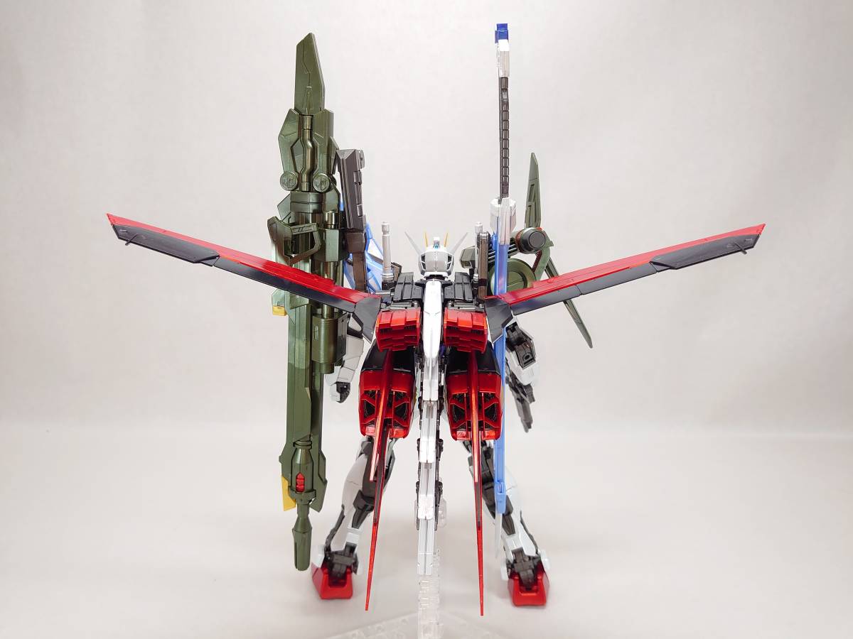 素組 MG パーフェクトストライクガンダム スペシャルコーティング 完成