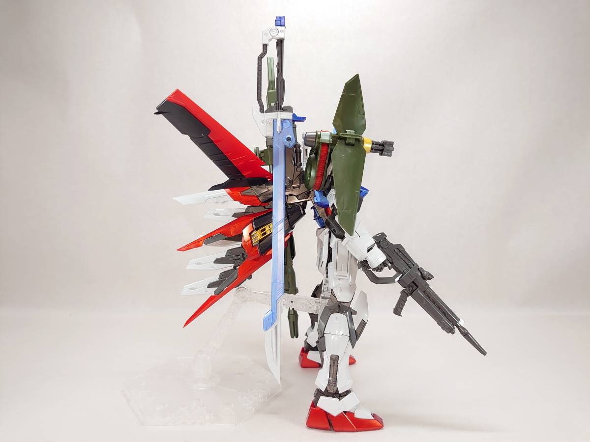 素組 MG パーフェクトストライクガンダム スペシャルコーティング 完成