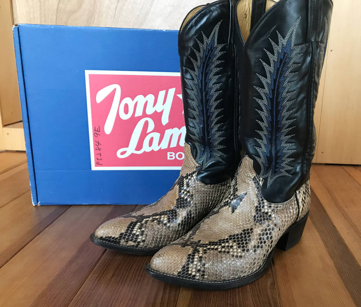 Tony lama ウエスタンブーツ サイズ表 トニーラマ Tony Lama VF-6000