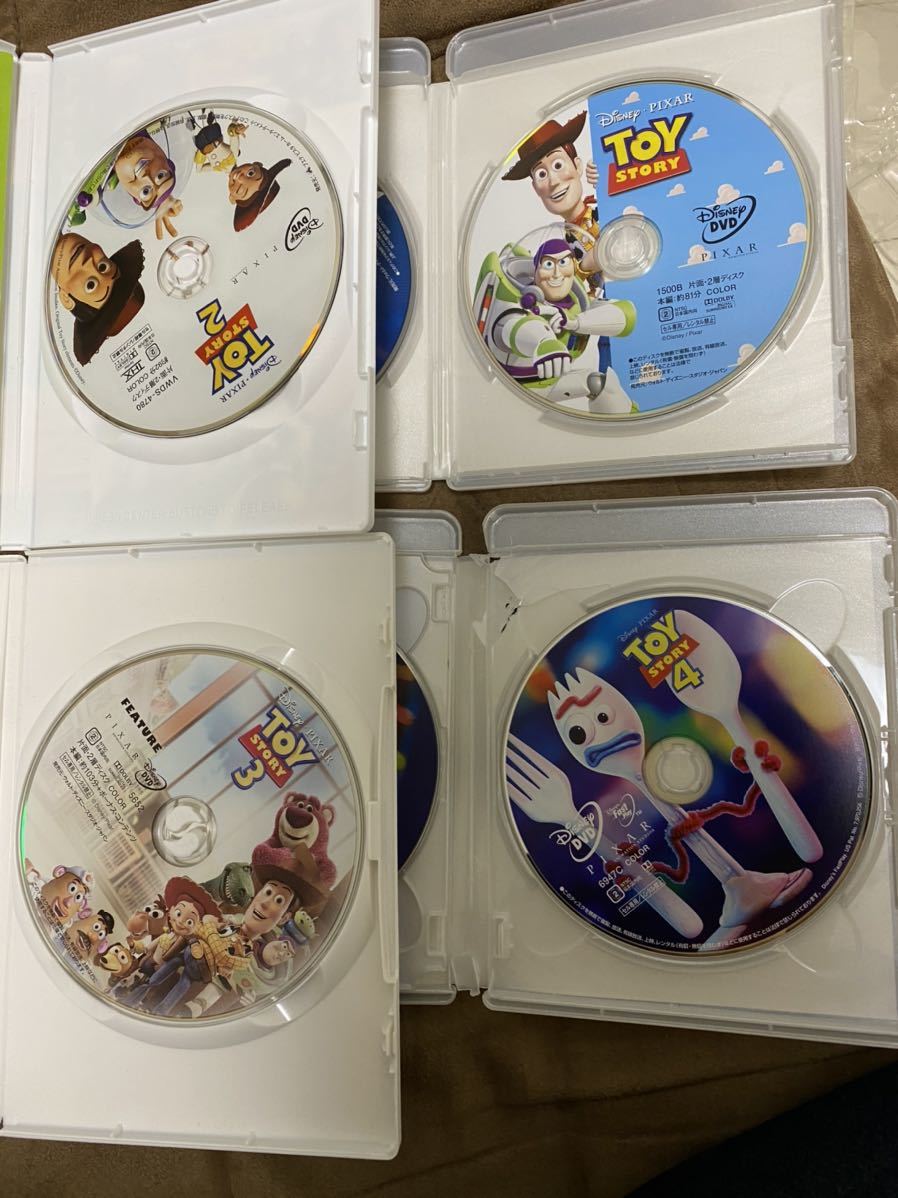 トイストーリー1-2-3-4DVD Toy Story 1-4 Complete Collection DVD
