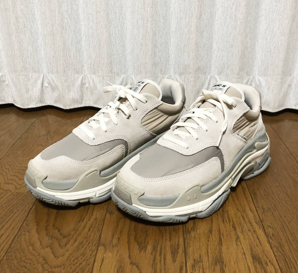 正規☆美品 [BALENCIAGA] 18SS tripleS 2.0 ダッドスニーカー 40 26.5 