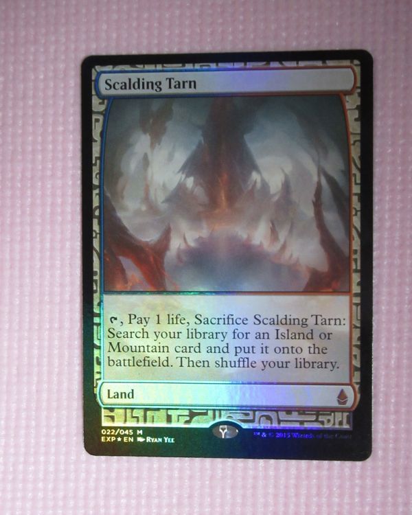 mtg 沸騰する小湖/Scalding Tarn EXP 英語版 foil 1枚まで 即決 ※日本