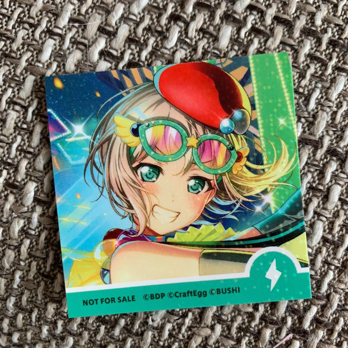 Bang Dream バンドリ ガールズバンドパーティ アニメイト ワールドフェア 非売品 特典 キラキラステッカー パスパレ 青葉モカ コミック アニメグッズ 売買されたオークション情報 Yahooの商品情報をアーカイブ公開 オークファン Aucfan Com