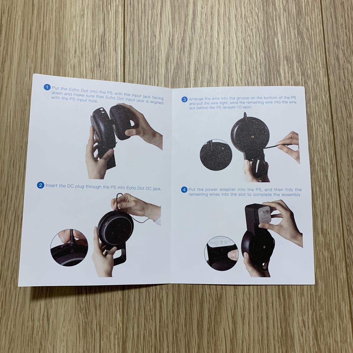 Echo Dot (エコードット)第3世代 - スマートスピーカー with Alexa、ヘザーグレー 壁掛けホルダー_7