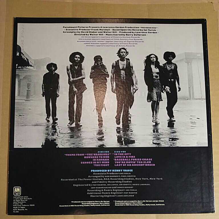 Warriors The – Waxwork Records 美盤 Various : 帯 0 LP サントラ