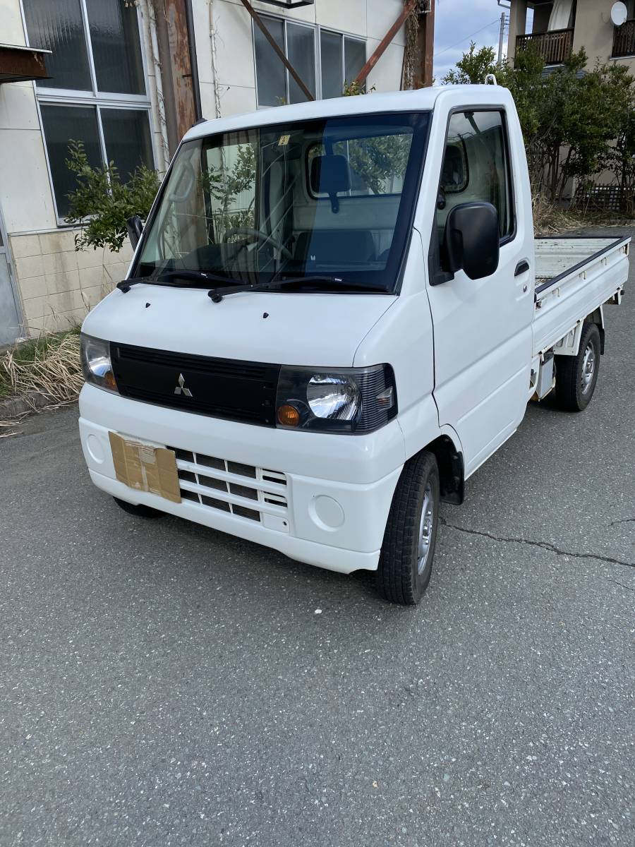 ミニキャブトラック 三菱 5速マニュアル Vタイプ 三菱ミニキャブ 車検