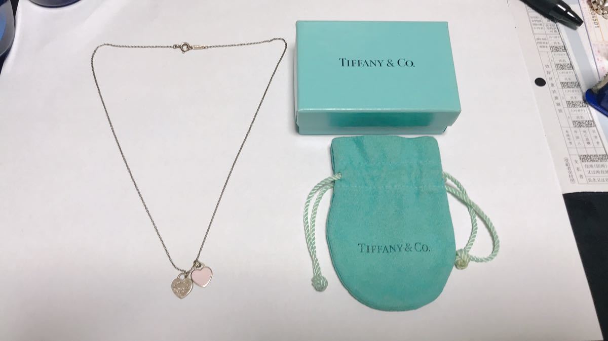 ティファニー ネックレス ハート リターントゥ ピンク TIFFANY&Co