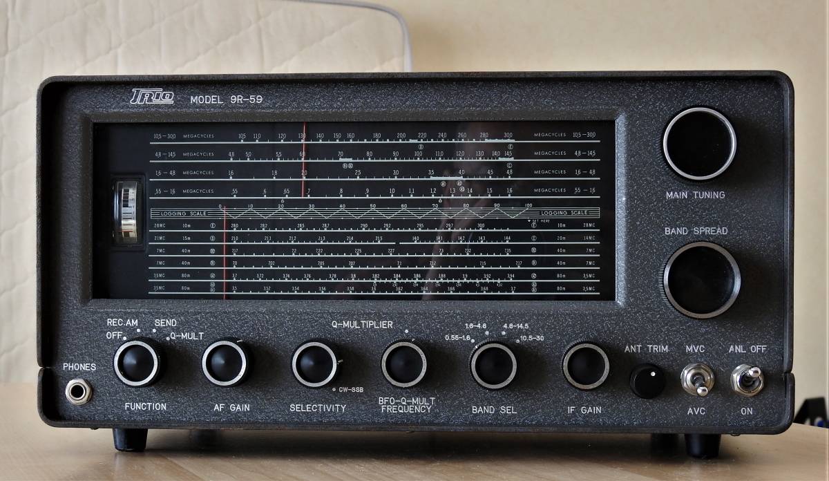 新作入荷，得価 トリオ 9R-59 全波受信機 高1中2受信
