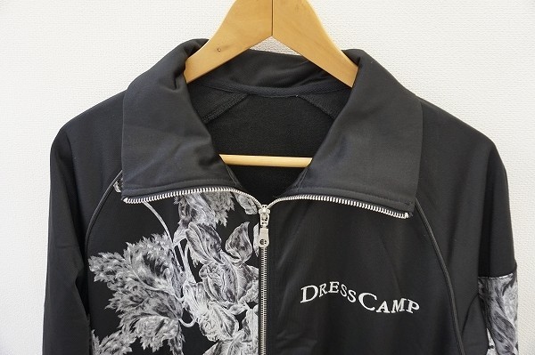 Anc ドレスキャンプ Dresscamp ジャージ 花柄 ジップアップ スナップボタン 黒 メンズ 男性用 売買されたオークション情報 Yahooの商品情報をアーカイブ公開 オークファン Aucfan Com
