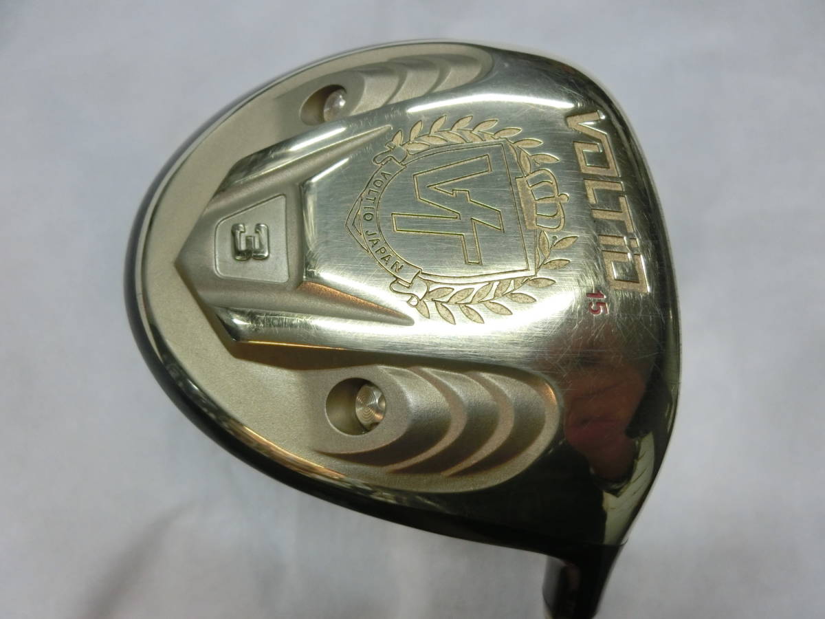 新作入荷，新品 3番 KATANA VOLTiO FW/カタナ ボルティオ/3W 15&deg;/Tour AD VT-F5 R2(フェアウェイウッド)｜売買されたオークション情報、yahooの商品情報をアーカイブ公開 - オークファン 男性右きき用