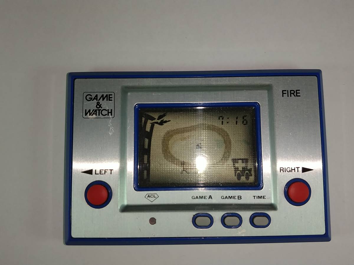 任天堂/ゲームウォッチ/ファイア/Fire