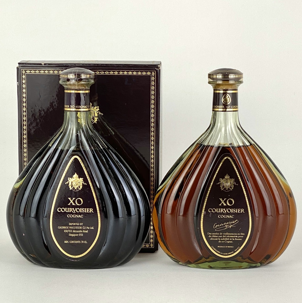 どこで 買える クルボアジェ Courvoisier XO グリーンボトル 2本