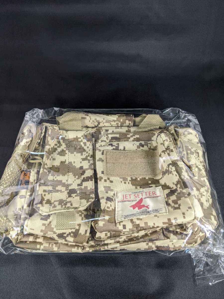 新品未使用】JET SETTER ミリタリーショルダー ミニ タンク 冒険用品 
