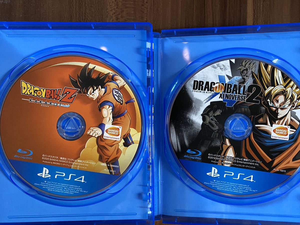 PS4ドラゴンボール カカロットドラゴンボールゼノバース2 美品