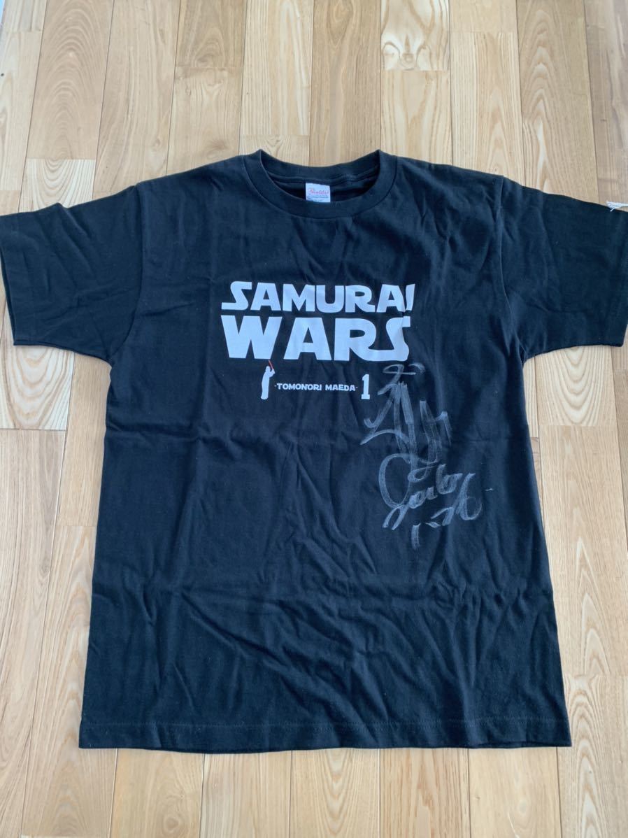 得価，格安 限定品 広島カープOB 前田智徳 直筆サイン入りTシャツ Mサイズ 未着用保存品 SAMURAI WARS ダース ベイダー(サイン)｜売買されたオークション情報、yahooの商品情報をアーカイブ公開 - オークファ サイン