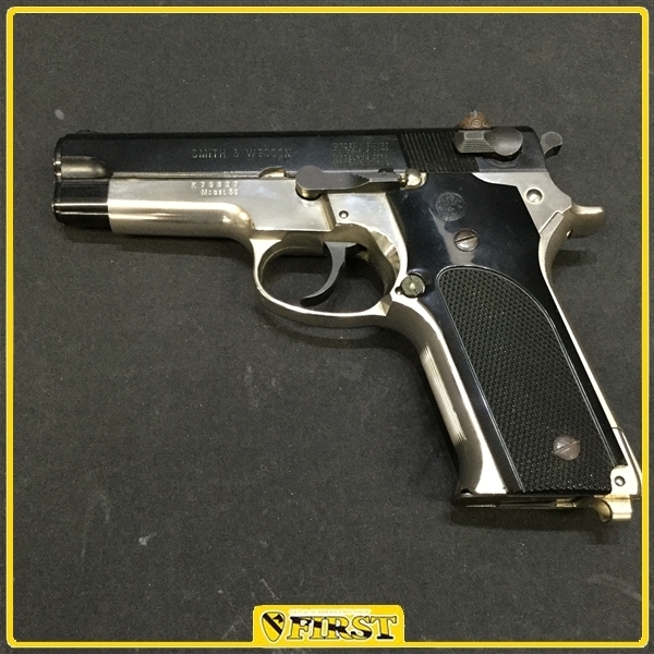 8760c】MGC製 S&W M59 ABS樹脂製モデルガン フレームシルバー 箱・説