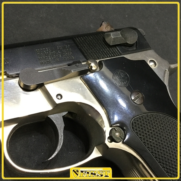 8760c】MGC製 S&W M59 ABS樹脂製モデルガン フレームシルバー 箱・説