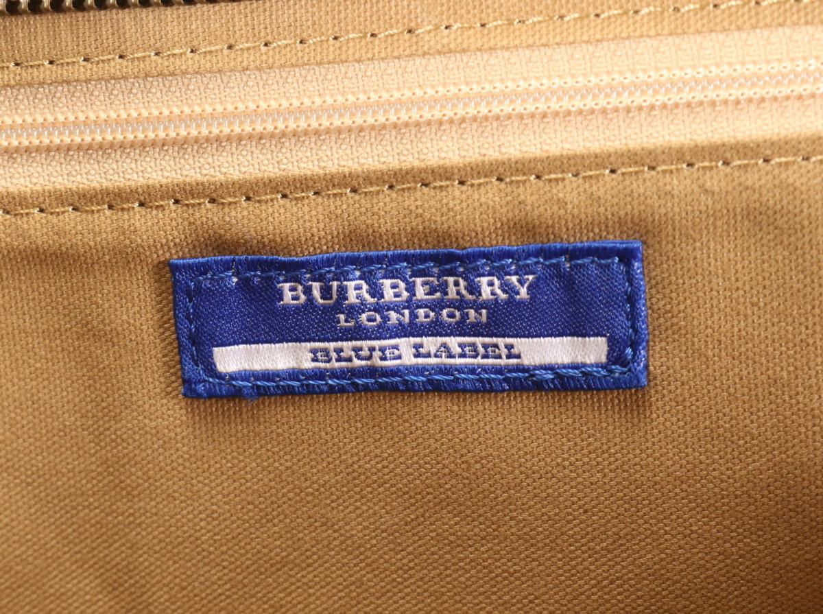 1円 BURBERRY ノバチェック トートバッグ チェック□ミニ□トート