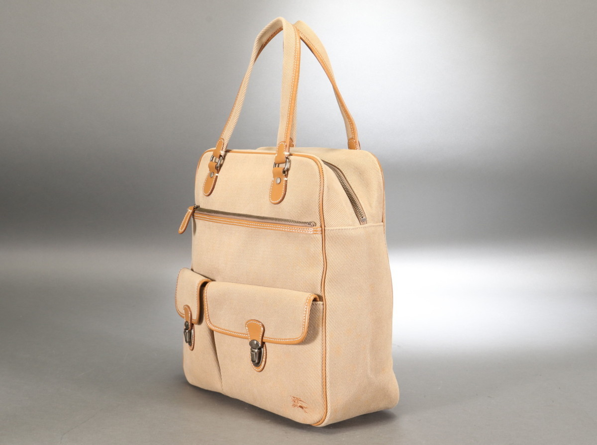 1円 BURBERRY ノバチェック トートバッグ チェック□ミニ□トート