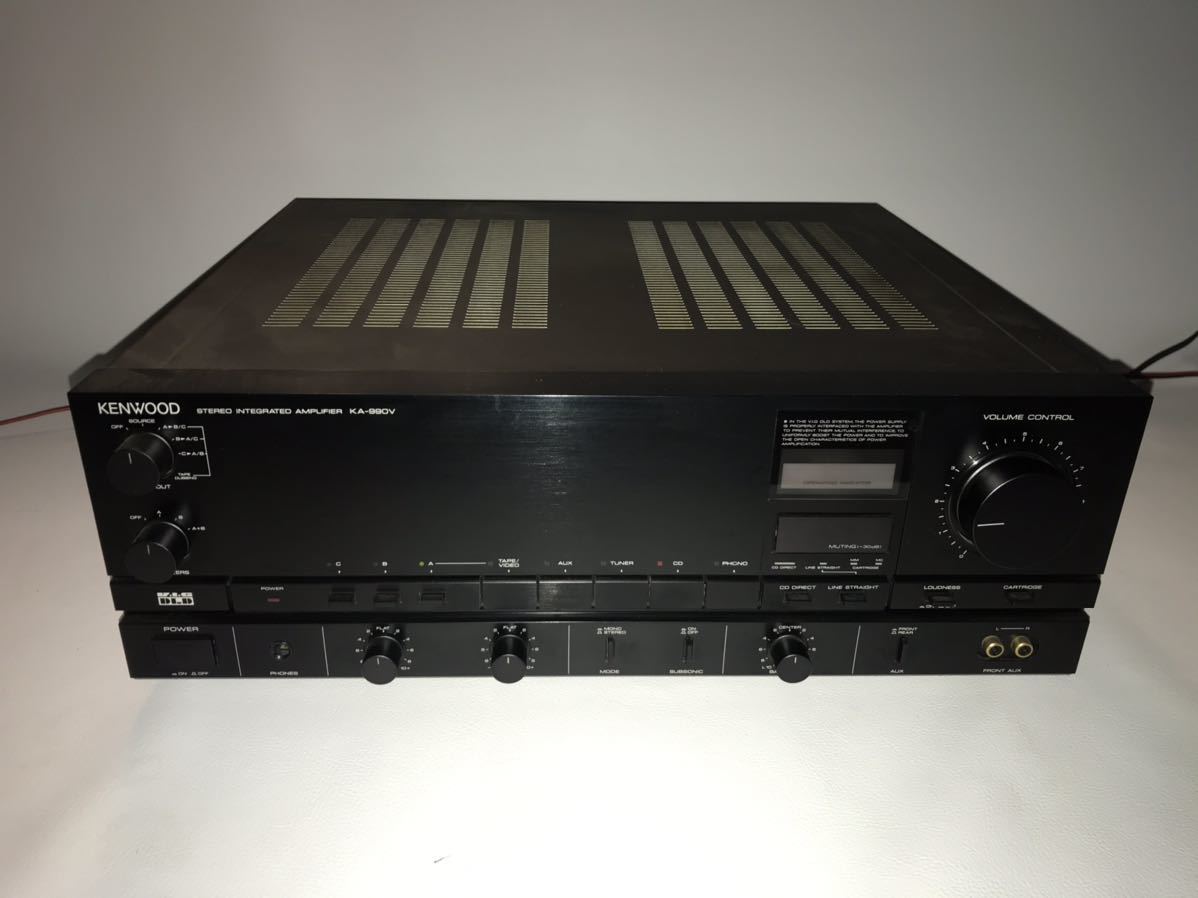KENWOOD KA-990V プリメインアンプ 【公式通販】