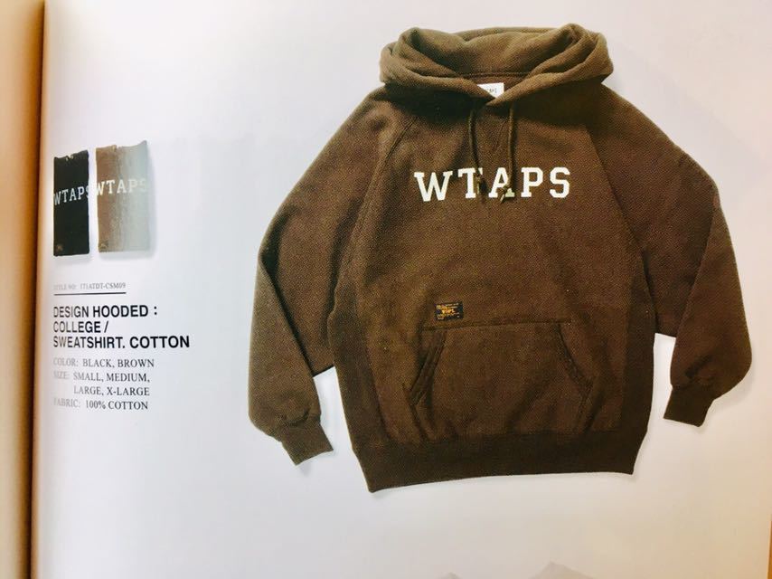 Wtaps Academy Logo-Print Cotton-Jersey Hoodie In Black - 40