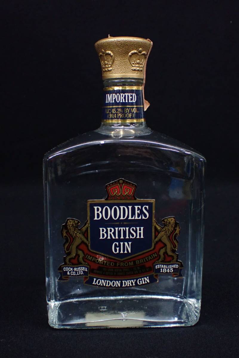BOODLES GIN ブードルス ジン 古酒 ブードルス ジン ブリティッシュ