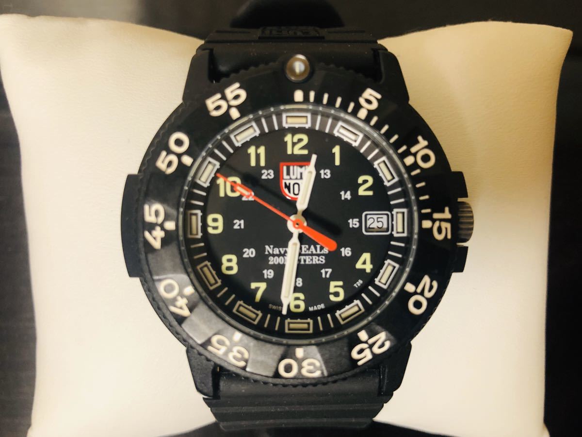 最終値下げ ルミノックス LUMINOX RED HAND SERIES Ref. 3001 RH 展示 