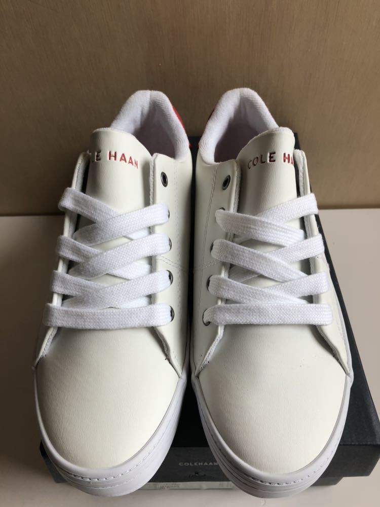 新品　未使用　24cm　コールハーン　スニーカー　レディース　　レッド　COLE HAAN Cameron CHS10002
