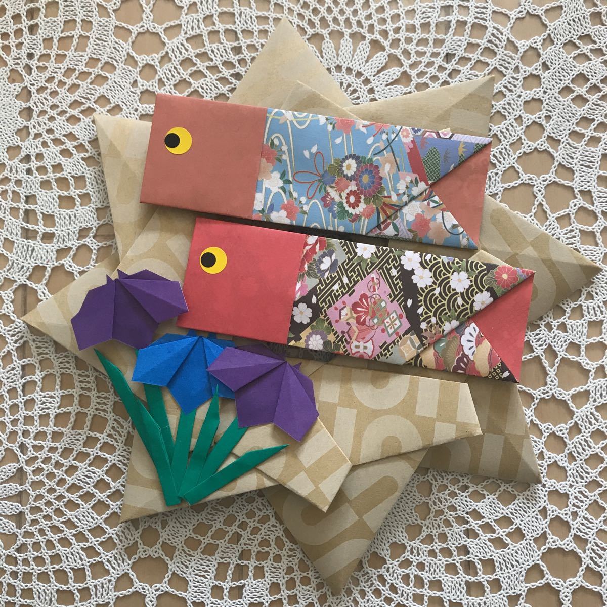 折り紙リース 端午の節句 子供の日 こいのぼり 菖蒲 しょうぶ あやめ 壁面飾り 病院 施設 保育園 ハンドメイド 折り紙 千代紙 売買されたオークション情報 Yahooの商品情報をアーカイブ公開 オークファン Aucfan Com