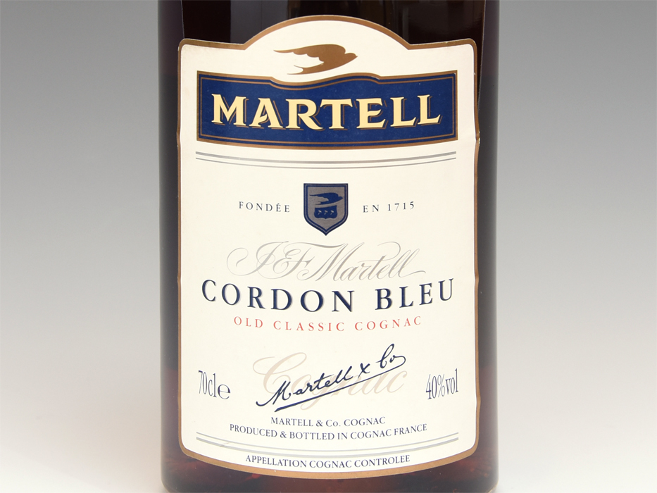 MARTELL CORDON BLEU コニャック ブランデー 箱付き 未開栓 MARTELL マーテル「CORDON BLEU コルドンブルー」コニャック