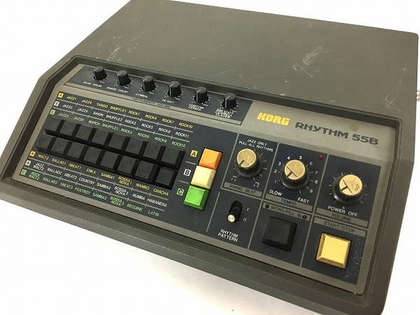 KORG コルグ RHYTHM 55B KR-55B リズムマシン リズムボックス 音響 オーディオ ジャンク T4824423