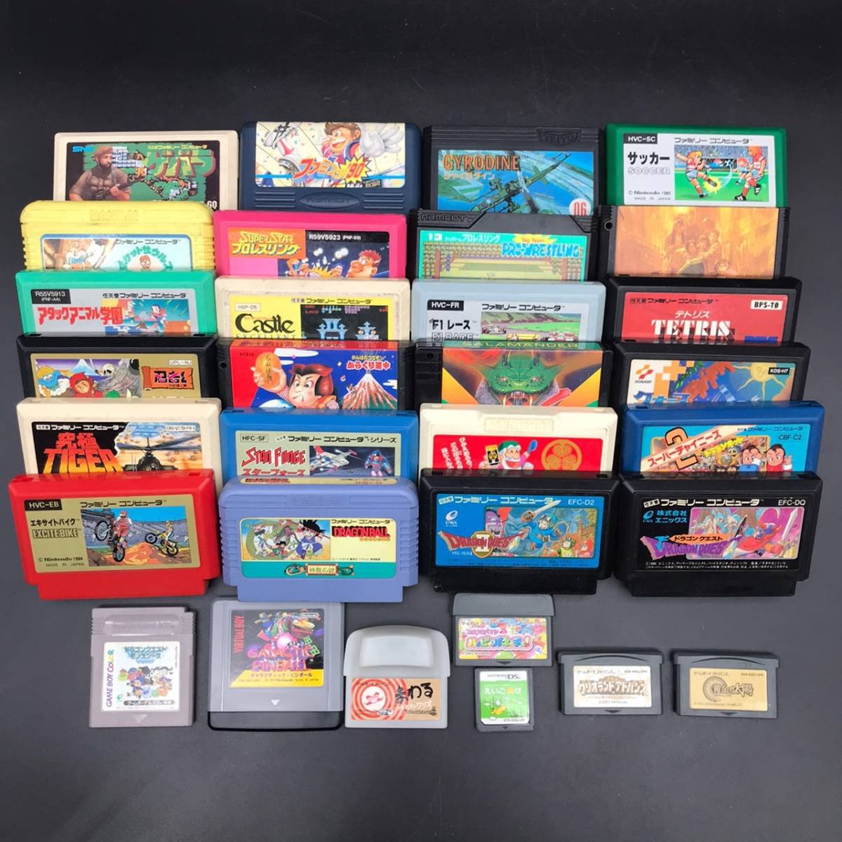 ゲームボーイ ソフト5本セット 7JR0318-5-10 ファミコンカセット ソフト 24本 ゲームボーイ ソフト 6