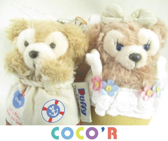 同梱可】美品 ディズニー ダッフィー シェリーメイ ジェラトーニ
