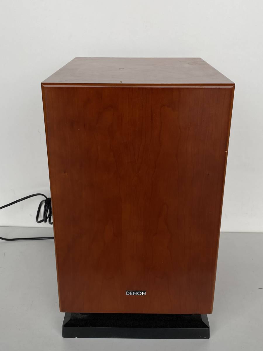 ①◇DENON デノン◇サブウーファー MODEL DSW-55SG スピーカー