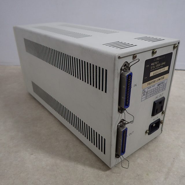 富士通 FM-7 ミニFDユニット MB27611 + インターフェースカード