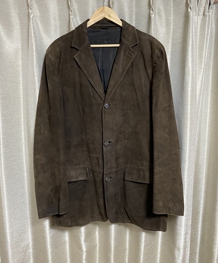 限定セール，得価 国内正規 Ermenegildo Zegna ストライプ スエードレザー チェスターコート 本革 XL 54 イタリア製 エルメネジルドゼニア(エルメネジルド ゼニア)｜売買されたオークション情報、yahooの商品情報を エルメネジルド ゼニア