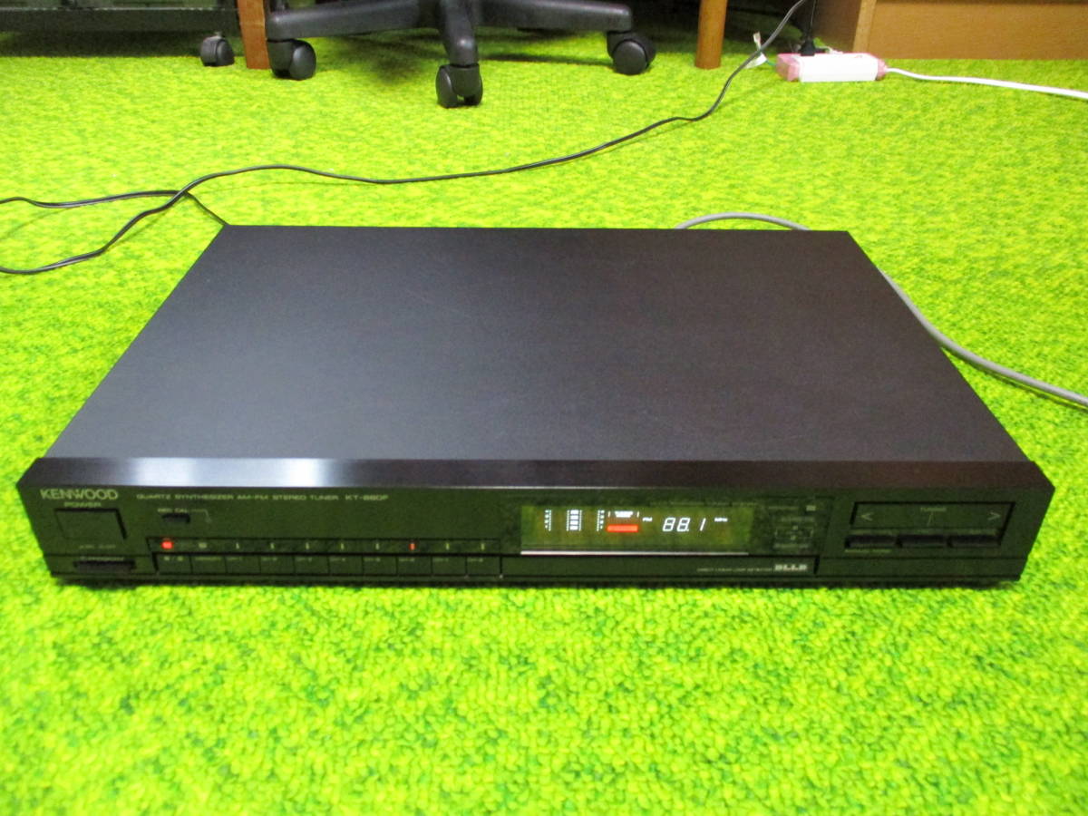 KENWOOD ケンウッド FM/AMチューナー KT-880F 整備済み完動品142