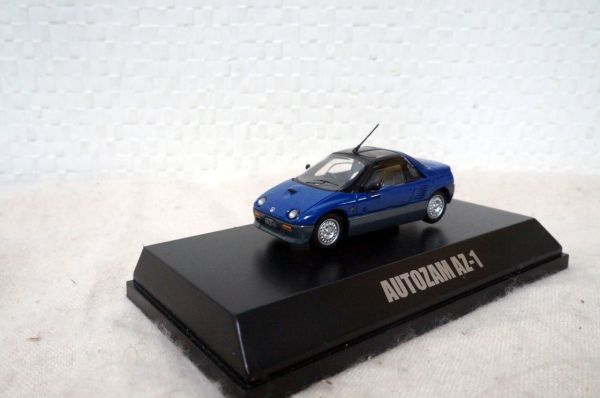希少品！MAZDA AZ-1 ❗️1/43メイクアップ社製 マツダ 1⁄43 AZ-1 オートザム ミニカー EBBRO ブルー 赤 メイクアップ
