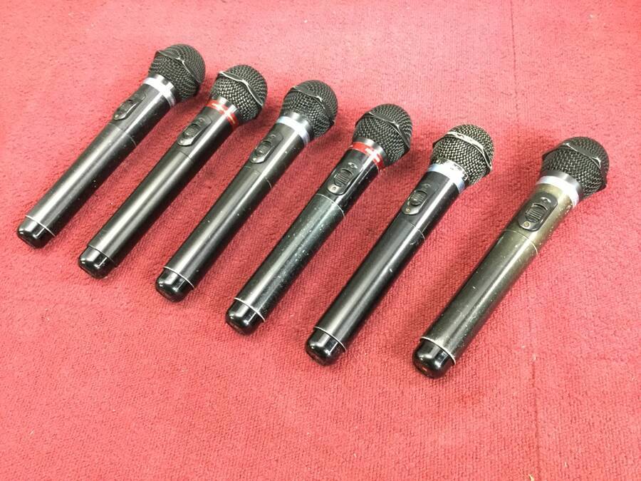  JOYSOUND IM-70 ワイヤレスマイク 6本セット ジャンク品(カラオケ機器)｜売買されたオークション情報、yahooの商品情報をアーカイブ公開 - オークファン カラオケ機器