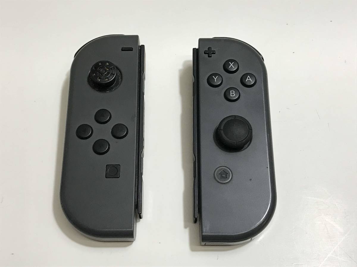 【ジャンク品】Nintendo Switch 6652】Switch Joy-con ジョイコン グレー ジャンク品 ジャンク 【公式
