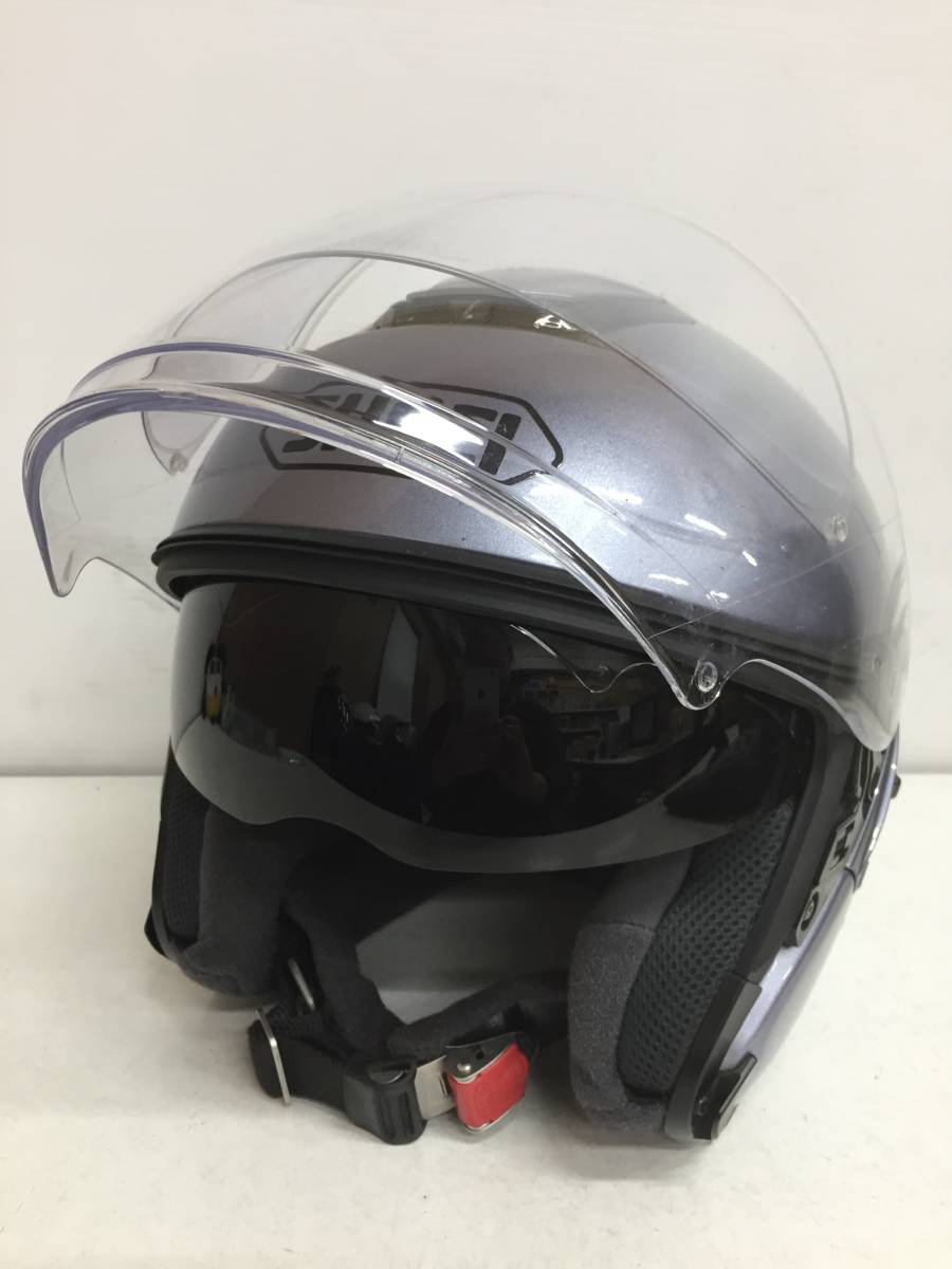 SHOEI J-Cruise パールグレーメタリック Lサイズ △▽SHOEI ショウエイ J-Cruise J-クルーズ パールグレーメタリック M