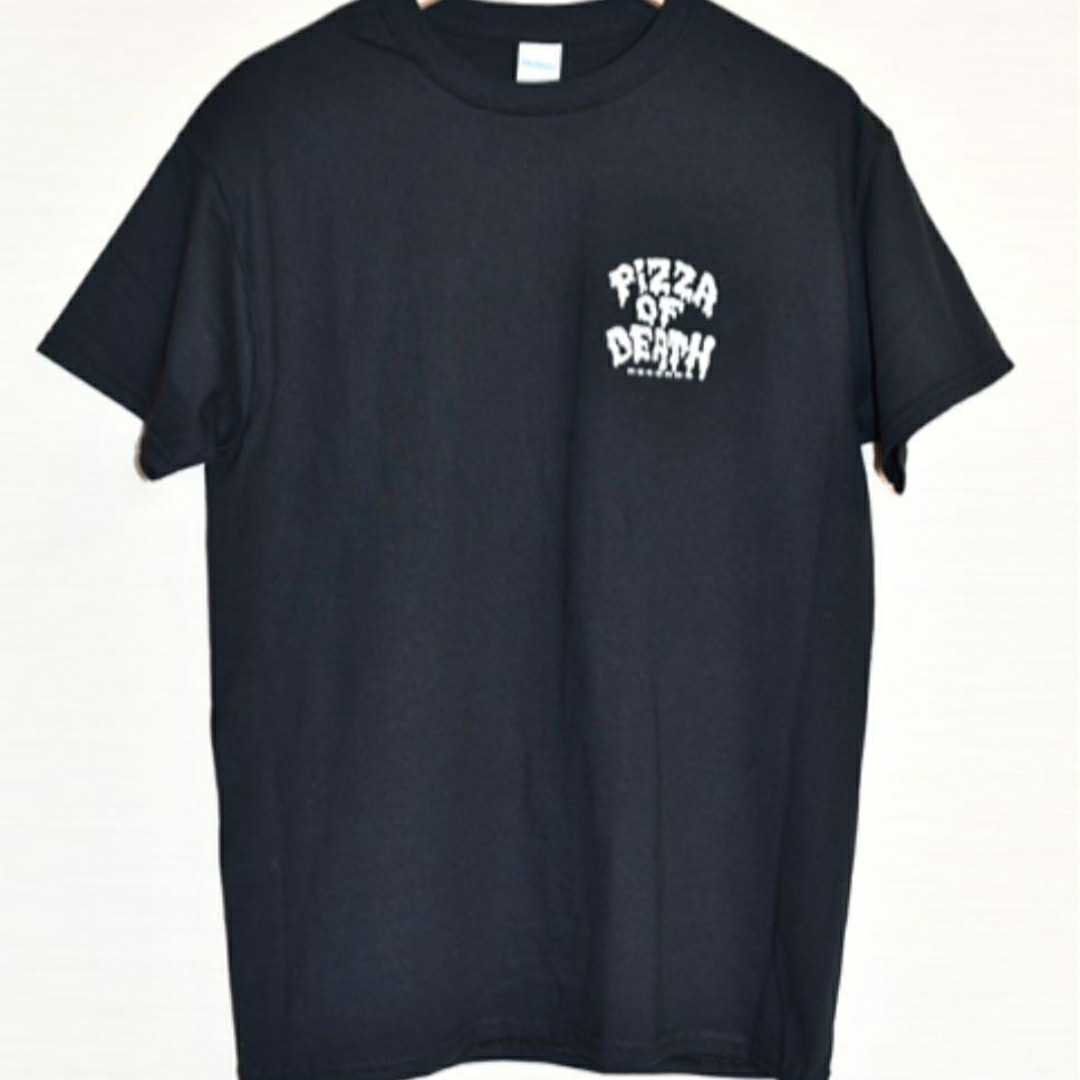 PIZZA OF DEATH ロゴ Tシャツ Lサイズ 黒 Hi-standard ハイスタ