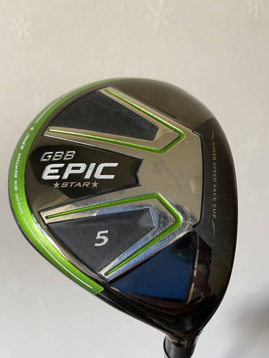 大得価，送料無料 激飛び 簡単 キャロウェイ ＧＢＢ ＥＰＩＣ ＳＴＡＲ ５Ｗ フレックス：Ｓ(キャロウェイ)｜売買されたオークション情報、yahooの商品情報をアーカイブ公開 - オークファン 男性右きき用
