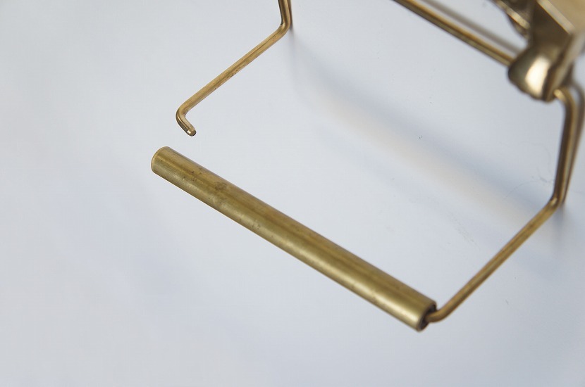 MIDWAY PAPER CO. ブラス トイレットペーパーホルダー MIDWAY.PAPER.CO