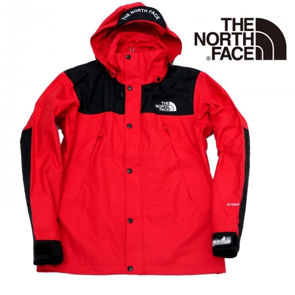 爆買い，新作 13604b THE NORTH FACE ザ ノースフェイス マウンテンライトジャケット /海外正規品/赤黒/M(Mサイズ)｜売買されたオークション情報、yahooの商品情報をアーカイブ公開 - オークファン 男性用