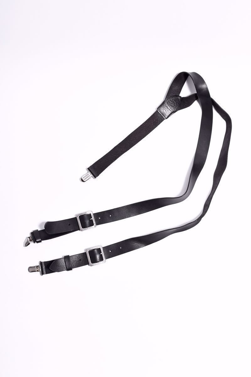 バックラッシュ レザーサスペンダー ISAMU KATAYAMA BACKLASH